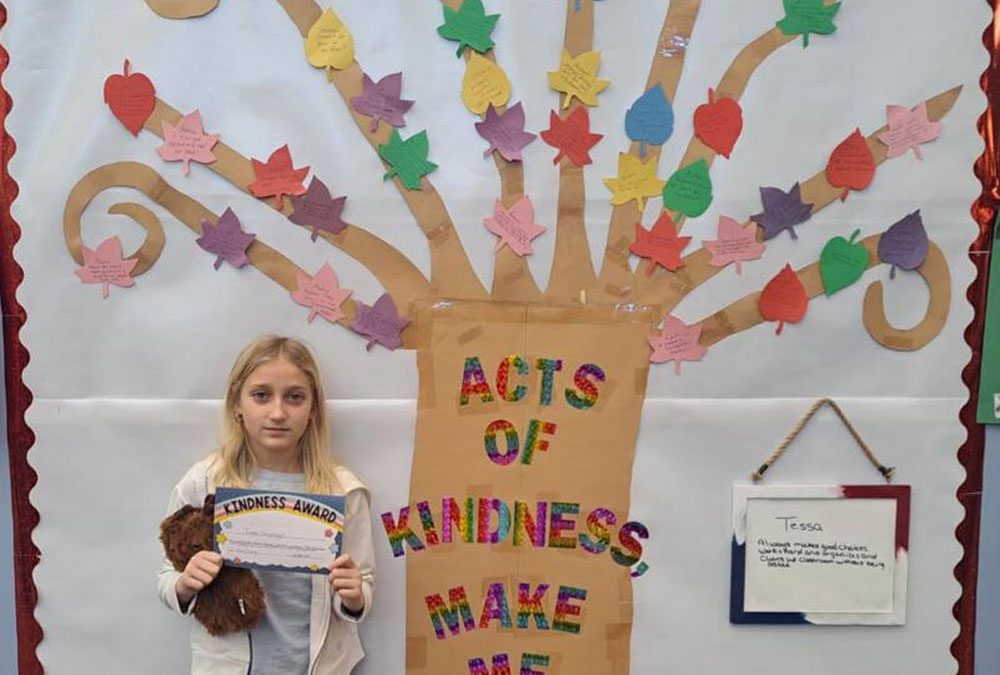 Preston School’s Kindness Tree!